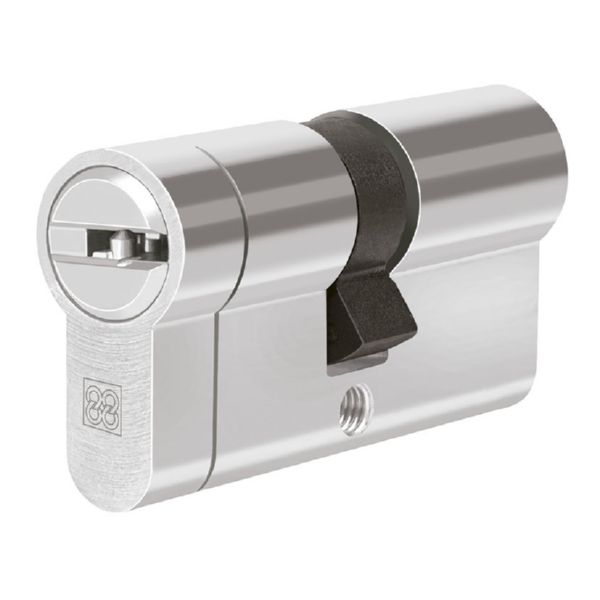 Cilindro de seguridad mod.  MPRO. Níquel.. 31x31 mm.