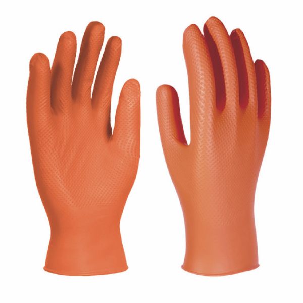 Guante unigrip naranja t/m  50un
