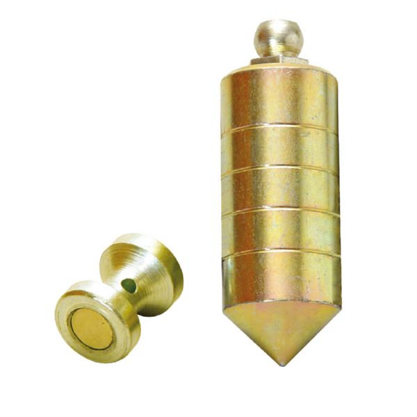 PLOMADA ALBAÑIL BICROMATADA C/IMAN 700gr