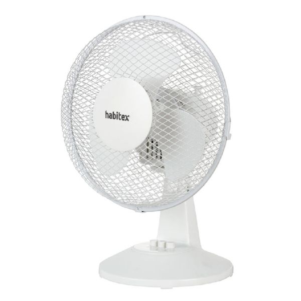Ventilador de sobremesa Mod. S23. Blanco.