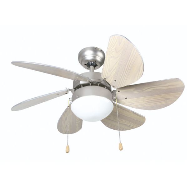 Ventilador de techo con luz. Mod. VTR 3300. E27. Mando a distancia.